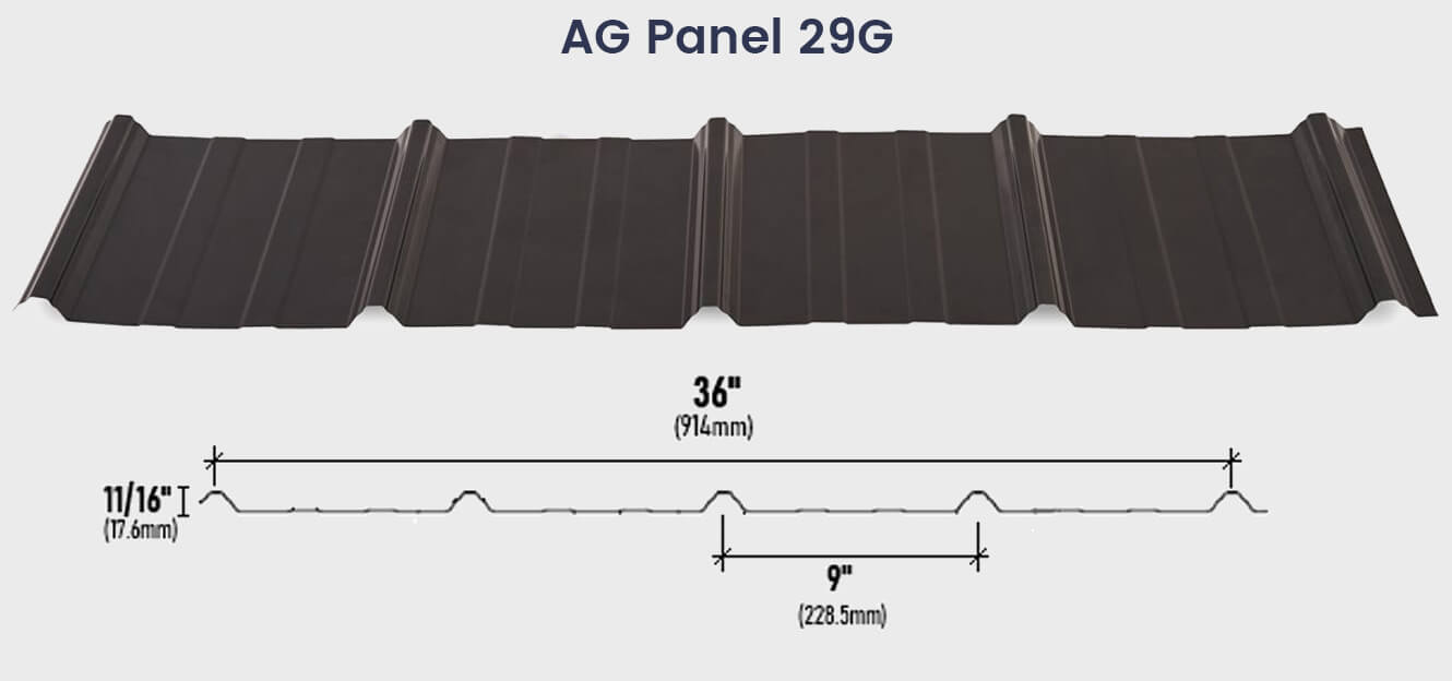 AG-29G metal roofing profile