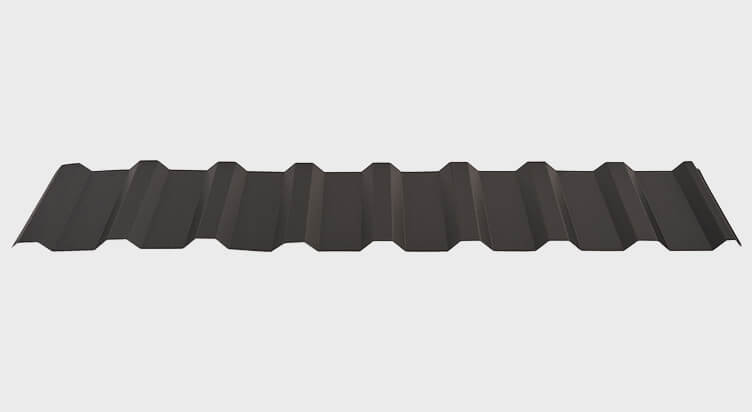 Diamond Rib metal roofing panel