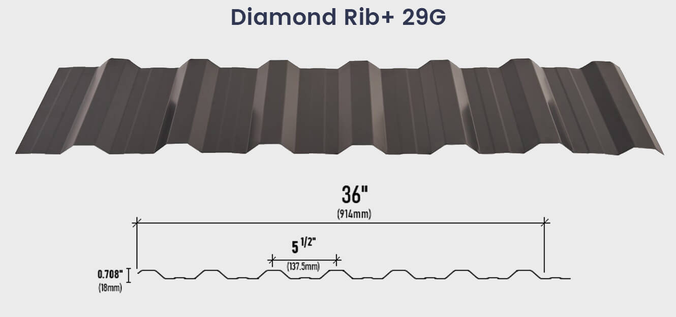 Diamond Rib Plus 29G