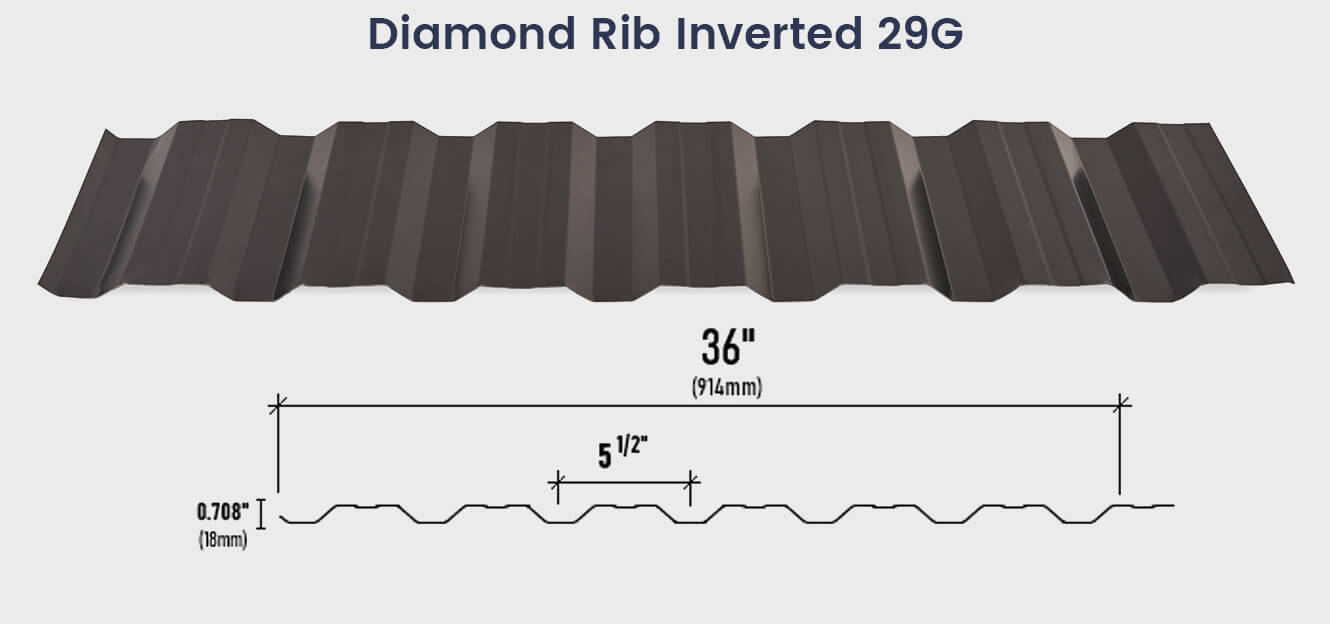 Diamond Rib Plus Inverted 29G