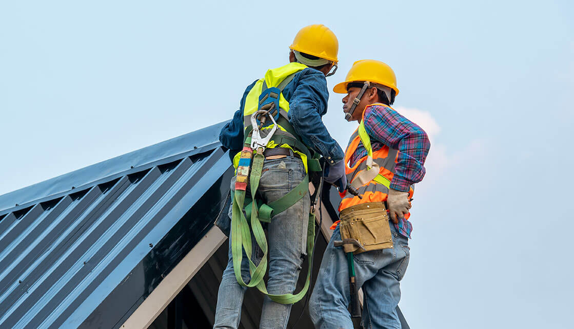 expertise in metal roofing