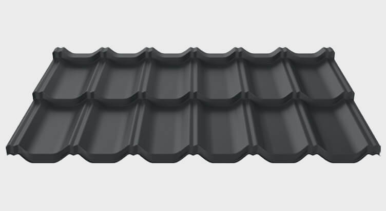 Tremblant metal roofing panel
